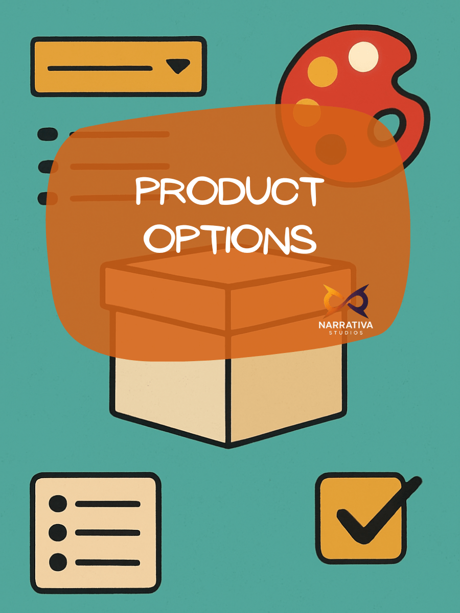 Narrativa Product Options